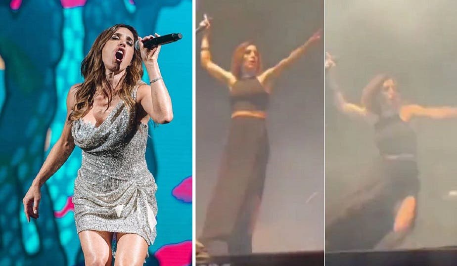 Video Soledad Pastorutti se desplomó en pleno show y preocupó a sus