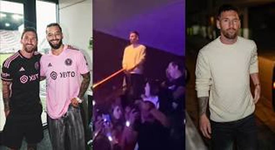 Lionel Messi salió con Antonela Roccuzzo al recital de Maluma y fue